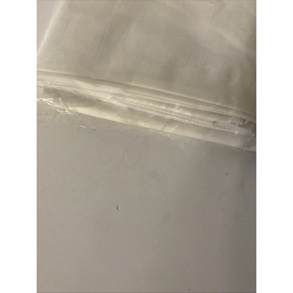 Vintage Set Penn Prest White Pillowcase 42 x 38 Percale Cotton Blend  Penneys